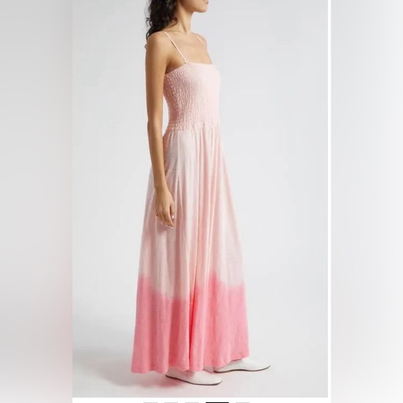 ATM Anthony Thomas Melillo Pink Ombre Maxi Dress. PTP 12-17”. Length 50” - Picture 5 of 5